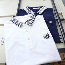 🔥罗意威. 26夏季新品!时尚男士百搭短袖👍经典Polo翻领版型,领口布满品牌纹样织带,门襟搭配三颗纽扣,左胸点缀立体刺 🔥罗意威. 26夏季新品!时尚男士百搭短袖👍经典Polo翻领版型,领口布满品牌纹样织带,门襟搭配三颗纽扣,左胸点缀立体刺