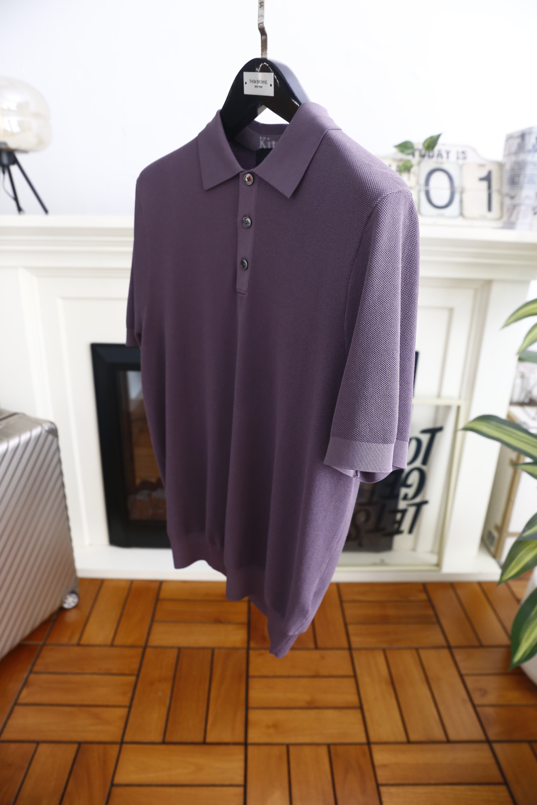 🔥kiton.26夏季新品🆕时尚男士百搭翻领POLO衫自带利落质感，经典翻领搭配三粒扣门襟，简约大气又不