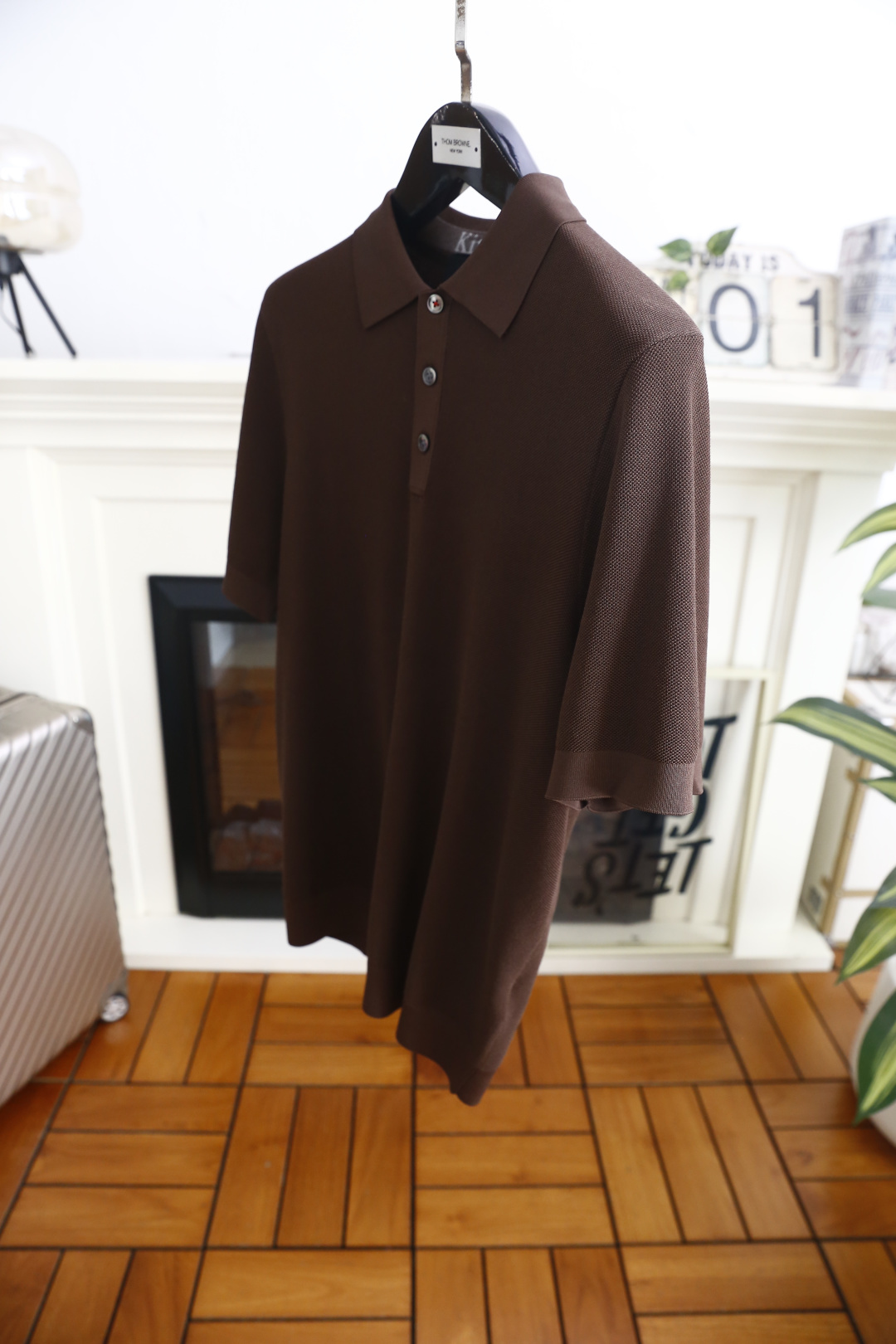 🔥kiton.26夏季新品🆕时尚男士百搭翻领POLO衫自带利落质感，经典翻领搭配三粒扣门襟，简约大气又不