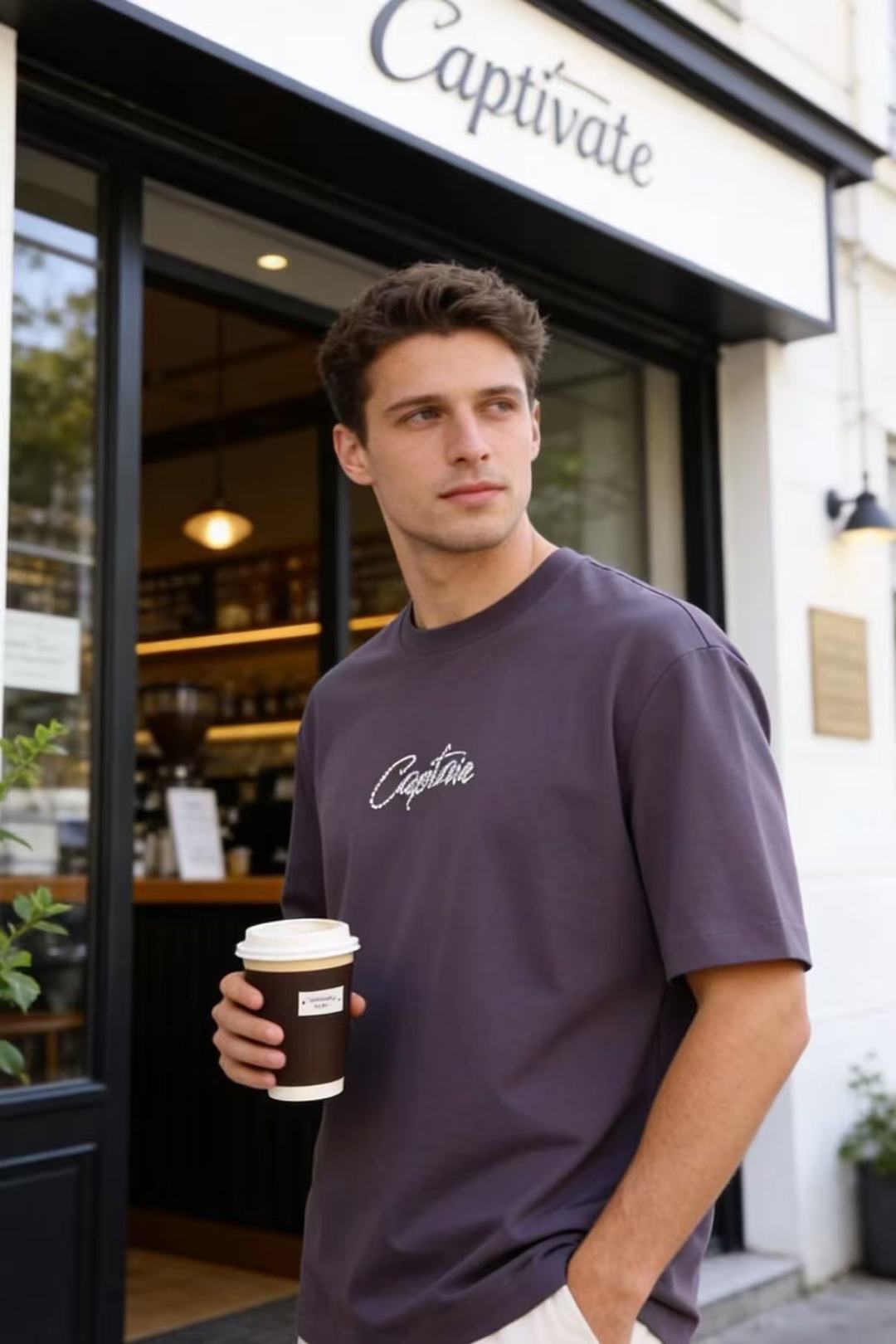NO:903077,Dior. 26 new summer products!  Fashionable men's all-match short-sleeved classic round neck style is neatly crafted, with a fitted cut and a neat and stylish upper body. The bead embroidery process is used to create a handwritten English logo on the chest, which is exquisite and full, adding a light luxury style. The simple and basic design is versatile and easy to adapt to all kinds of bottoms, and it is full of atmosphere for daily travel!  Sizes 48-56, shipped next day!  ,,dior,T-shirt,19860909迪奥. 26夏季新品！时尚男士百搭短袖经典圆领版型做工工整,合身剪裁上身利落有型.胸前采用珠绣工艺打造手写英文标识,精致饱满,增添轻奢格调.简约基础款设计百搭不挑人,轻松适配各类下装,日常出行穿搭氛围感十足！尺码48-56,隔天出货！,,dior,T-shirt,,Men's clothing
