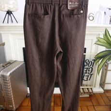 🔥Loro piana.26夏季新品!时尚男士薄款休闲长裤👍后腰松紧搭配金属头抽绳,可自由调节腰围大小, 🔥Loro piana.26夏季新品!时尚男士薄款休闲长裤👍后腰松紧搭配金属头抽绳,可自由调节腰围大小,