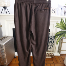 🔥Loro piana.26夏季新品!时尚男士百搭休闲长裤👍松紧腰头搭配撞色抽绳设计,侧边设有嵌入式口袋 🔥Loro piana.26夏季新品!时尚男士百搭休闲长裤👍松紧腰头搭配撞色抽绳设计,侧边设有嵌入式口袋