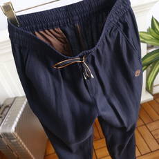 🔥Loro piana.26夏季新品!时尚男士百搭休闲长裤👍松紧腰头搭配撞色抽绳设计,侧边设有嵌入式口袋 🔥Loro piana.26夏季新品!时尚男士百搭休闲长裤👍松紧腰头搭配撞色抽绳设计,侧边设有嵌入式口袋