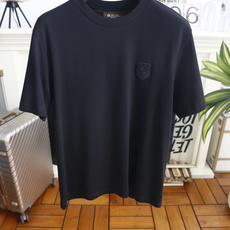 🔥Loro piana.26夏季新品!时尚男士百搭短袖👍经典基础圆领短袖,领口做规整包边处理,袖口剪裁利 🔥Loro piana.26夏季新品!时尚男士百搭短袖👍经典基础圆领短袖,领口做规整包边处理,袖口剪裁利