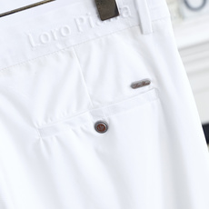 🔥Loro piana.26夏季新品!时尚男士商务休闲九分西裤,标准裤腰搭配多根固定袢带,后腰压印品牌标 🔥Loro piana.26夏季新品!时尚男士商务休闲九分西裤,标准裤腰搭配多根固定袢带,后腰压印品牌标