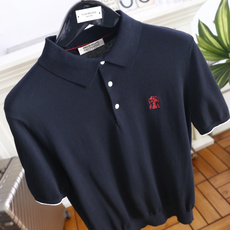 🔥BC.26夏季新品!时尚男士经典翻领半开扣短袖👍门襟搭配三颗纽扣,袖口处带有细巧的撞色包边,衣身一侧点 🔥BC.26夏季新品!时尚男士经典翻领半开扣短袖👍门襟搭配三颗纽扣,袖口处带有细巧的撞色包边,衣身一侧点