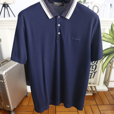 🔥Loro piana.26夏季新品!时尚男士百搭撞色条纹翻领设计,前襟搭配三颗纽扣,衣身剪裁规整合身, 🔥Loro piana.26夏季新品!时尚男士百搭撞色条纹翻领设计,前襟搭配三颗纽扣,衣身剪裁规整合身,