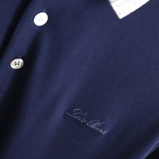 🔥Loro piana.26夏季新品!时尚男士百搭撞色条纹翻领设计,前襟搭配三颗纽扣,衣身剪裁规整合身, 🔥Loro piana.26夏季新品!时尚男士百搭撞色条纹翻领设计,前襟搭配三颗纽扣,衣身剪裁规整合身,