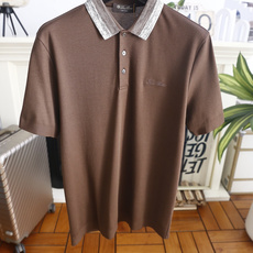 🔥Loro piana.26夏季新品!时尚男士百搭撞色条纹翻领设计,前襟搭配三颗纽扣,衣身剪裁规整合身, 🔥Loro piana.26夏季新品!时尚男士百搭撞色条纹翻领设计,前襟搭配三颗纽扣,衣身剪裁规整合身,