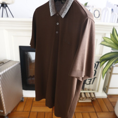 🔥Loro piana.26夏季新品!时尚男士百搭撞色条纹翻领设计,前襟搭配三颗纽扣,衣身剪裁规整合身, 🔥Loro piana.26夏季新品!时尚男士百搭撞色条纹翻领设计,前襟搭配三颗纽扣,衣身剪裁规整合身,