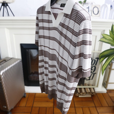 🔥Loro piana.26夏季新品!时尚男士百搭拼接撞色翻领搭配V型开襟短袖👍衣身布满规整格纹条纹,短 🔥Loro piana.26夏季新品!时尚男士百搭拼接撞色翻领搭配V型开襟短袖👍衣身布满规整格纹条纹,短