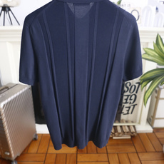 🔥Loro piana.26夏季新品!时尚男士百搭短袖👍简约小翻领搭配短款门襟设计,衣身带有竖向立体肌理 🔥Loro piana.26夏季新品!时尚男士百搭短袖👍简约小翻领搭配短款门襟设计,衣身带有竖向立体肌理
