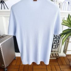 🔥杰尼*.26夏季新品🆕时尚男士百搭短袖👍标准小翻领搭配三粒短门襟,衣身布满规整立体格纹肌理,左胸点缀小 🔥杰尼*.26夏季新品🆕时尚男士百搭短袖👍标准小翻领搭配三粒短门襟,衣身布满规整立体格纹肌理,左胸点缀小