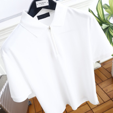 🔥杰尼亚. 26夏季新品!时尚轻奢大牌格调的男士短袖Polo衫,经典翻领搭配半开拉链设计,造型简约富有层次感。合身剪裁线 🔥杰尼亚. 26夏季新品!时尚轻奢大牌格调的男士短袖Polo衫,经典翻领搭配半开拉链设计,造型简约富有层次感。合身剪裁线