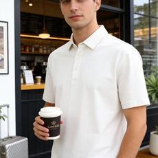 🔥杰尼亚. 26夏季新品!时尚大牌简约品味男士短袖Polo衫,经典翻领搭配半开襟纽扣设计,纽扣细节巧妙点缀。合身利落剪裁 🔥杰尼亚. 26夏季新品!时尚大牌简约品味男士短袖Polo衫,经典翻领搭配半开襟纽扣设计,纽扣细节巧妙点缀。合身利落剪裁