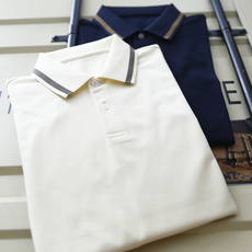 🔥Loro piana. 26夏季新品,时尚男士轻奢大牌风短袖Polo衫,领口与袖口点缀撞色条纹细节,简约门襟设计干净利 🔥Loro piana. 26夏季新品,时尚男士轻奢大牌风短袖Polo衫,领口与袖口点缀撞色条纹细节,简约门襟设计干净利