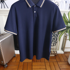 🔥Loro piana. 26夏季新品,时尚男士轻奢大牌风短袖Polo衫,领口与袖口点缀撞色条纹细节,简约门襟设计干净利 🔥Loro piana. 26夏季新品,时尚男士轻奢大牌风短袖Polo衫,领口与袖口点缀撞色条纹细节,简约门襟设计干净利