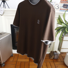 🔥BC. 26夏季新品!时尚男士轻奢短袖T恤,大牌风假两件撞色包边设计层次感十足,胸口精致刺绣标识低调凸显辨识度,利落宽 🔥BC. 26夏季新品!时尚男士轻奢短袖T恤,大牌风假两件撞色包边设计层次感十足,胸口精致刺绣标识低调凸显辨识度,利落宽