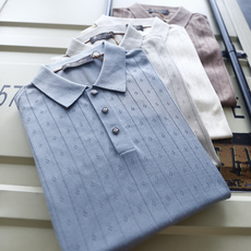 🔥Loro piana. 26夏季新品🆕时尚男士轻奢针织Polo衫,意式大牌翻领版型格调雅致,全身竖纹镂空肌理富有层次感 🔥Loro piana. 26夏季新品🆕时尚男士轻奢针织Polo衫,意式大牌翻领版型格调雅致,全身竖纹镂空肌理富有层次感