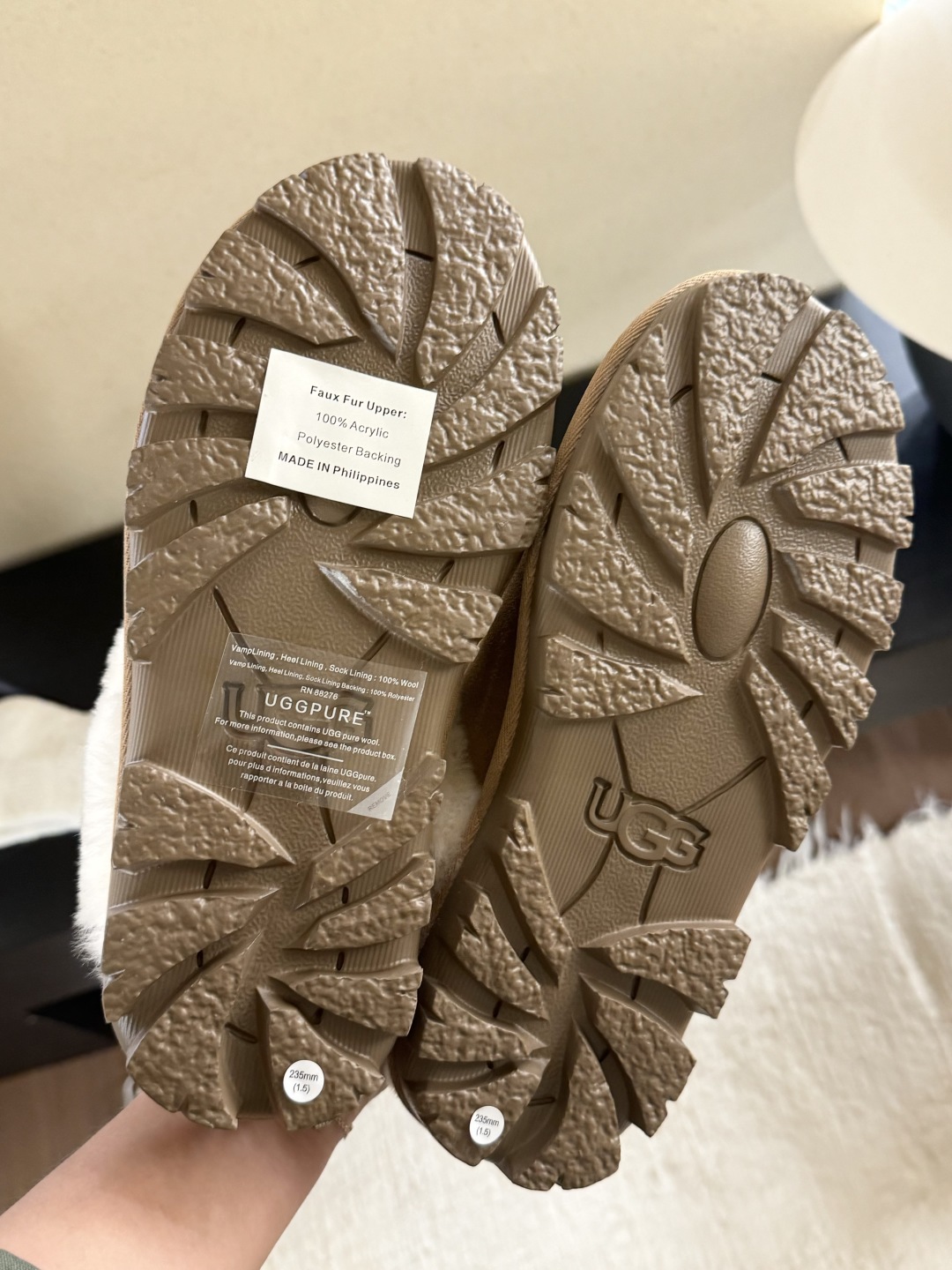 薄底～星拖～澳洲羊毛一体鞋面/垫脚 原版eva发泡大底 三色入Size：35-40（标准码 脚胖脚宽建议