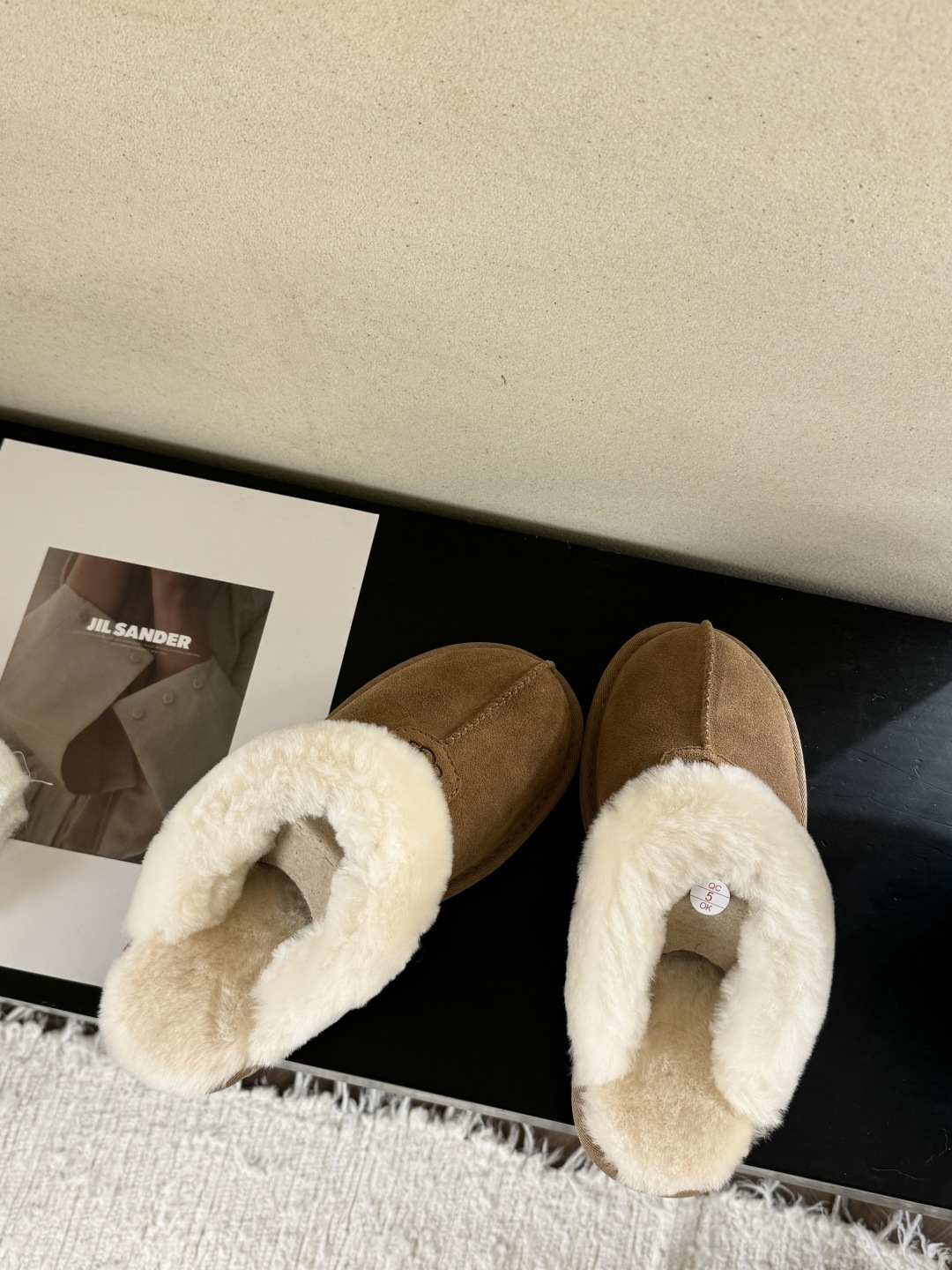 薄底～星拖～澳洲羊毛一体鞋面/垫脚 原版eva发泡大底 三色入Size：35-40（标准码 脚胖脚宽建议
