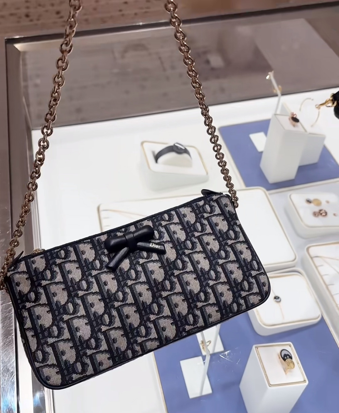 Dior Promenade Oblique Beige Black crossbody Dior Oblique Beige Black everyday