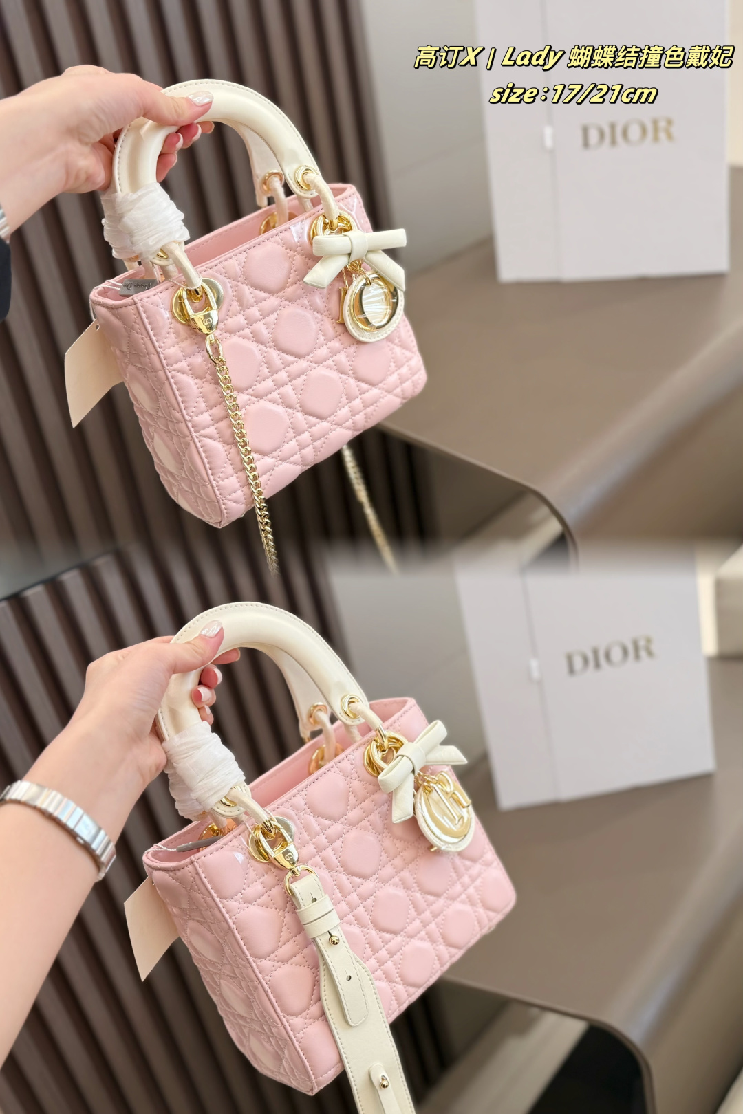 Borsa Dior Con sciarpa in seta e confezione regalo — photo 8
