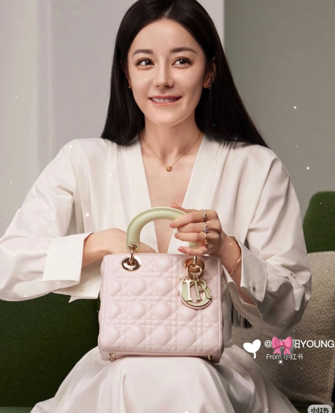 Dior Lady Pink handheld everyday