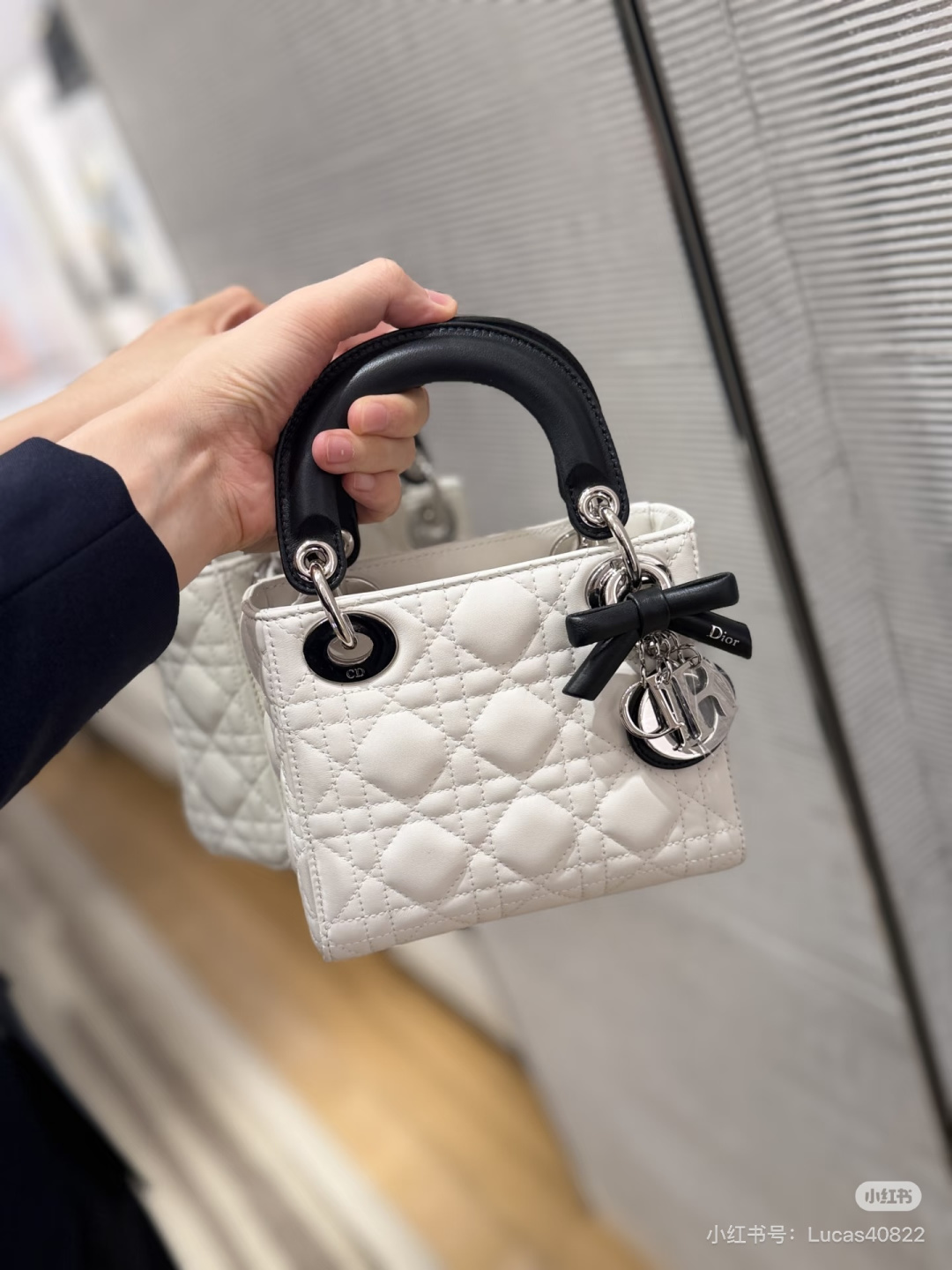 Dior Lady Pink handheld everyday
