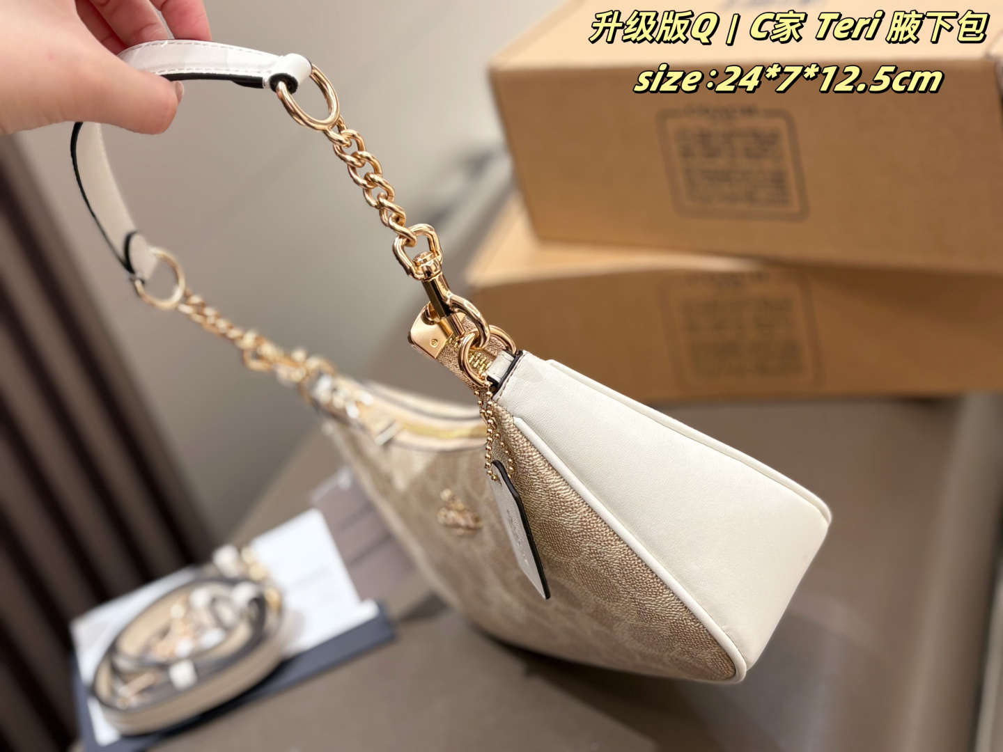 Сумка COACH Модернизированная версия авиакоробки — photo 3