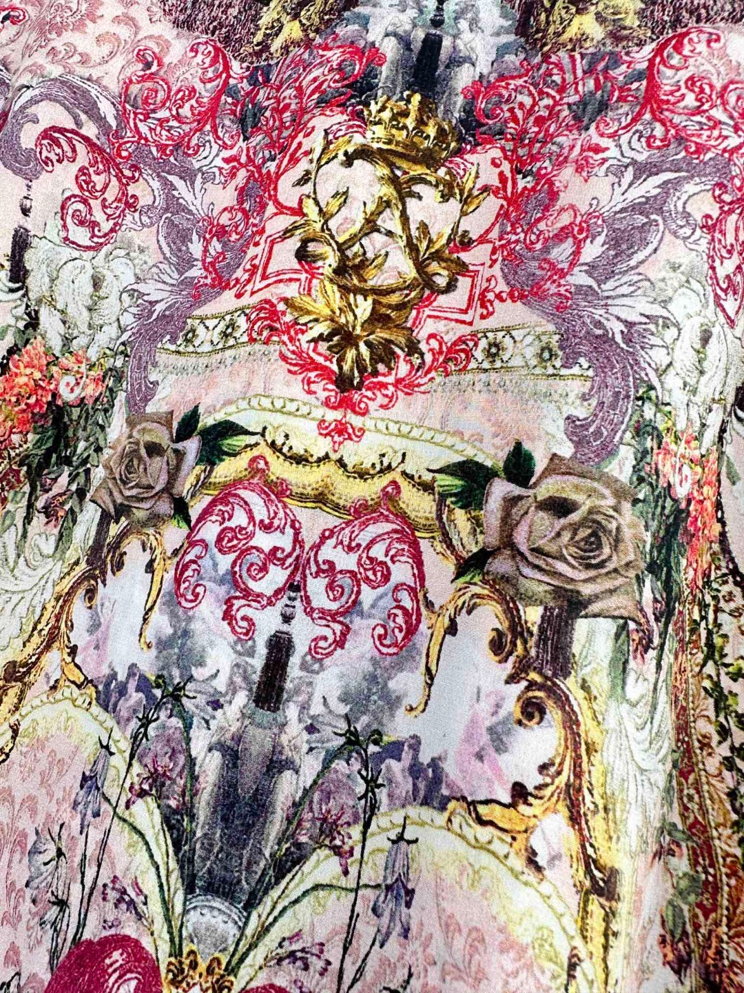 Silk Camilla Dress: Pink Flowers, Crystal Hottips, Hidden Zipper – Details Revealed! - 图片 8