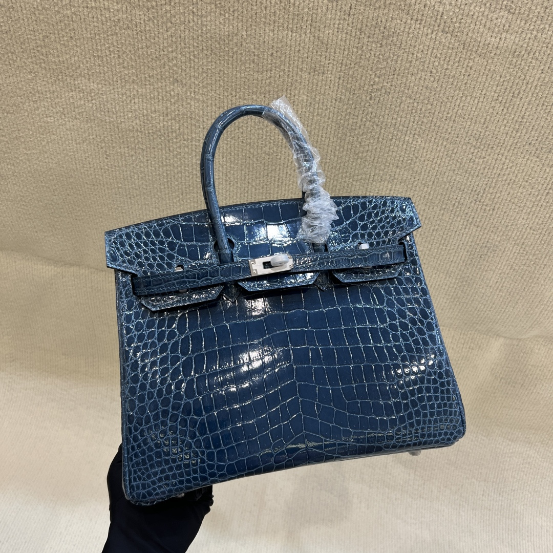 NO:919379,Spot real shot high gloss platinum 25 storm blue silver buckle, Hermes, hermes, Hermes,19860909现货实拍高光铂金25 风暴蓝 银扣,爱马仕,hermes,Hermes,,Bag