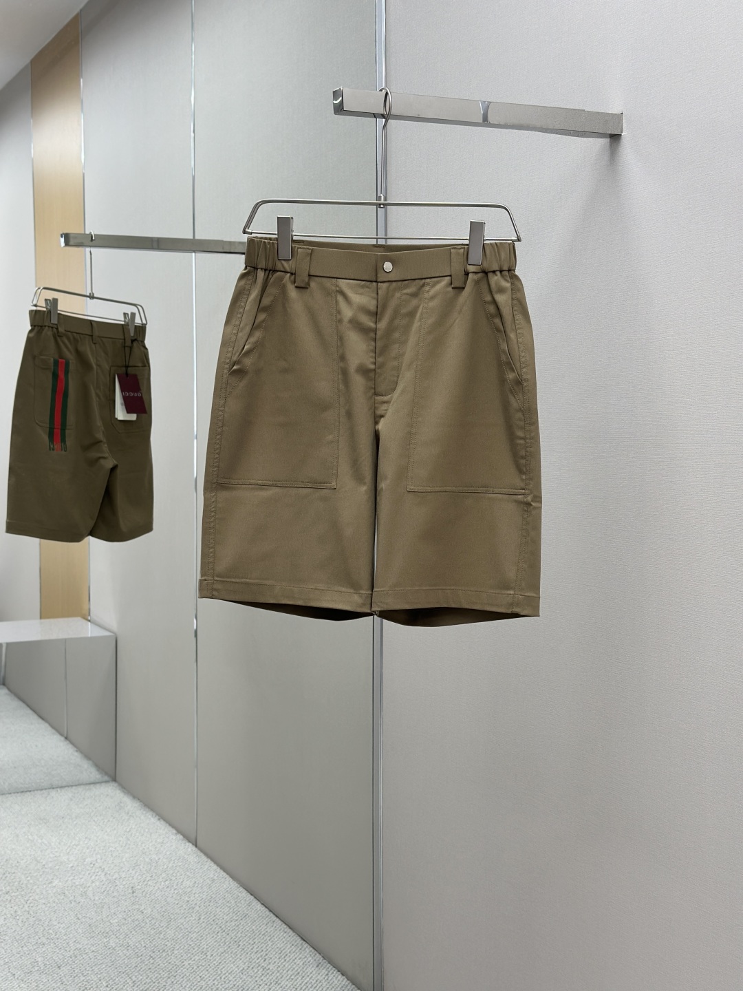 “Men’s Top-of-the-Art Rectangular Shorts for Fashionable Outdoor Exercise in Sizes M-XXXL” - 图片 1