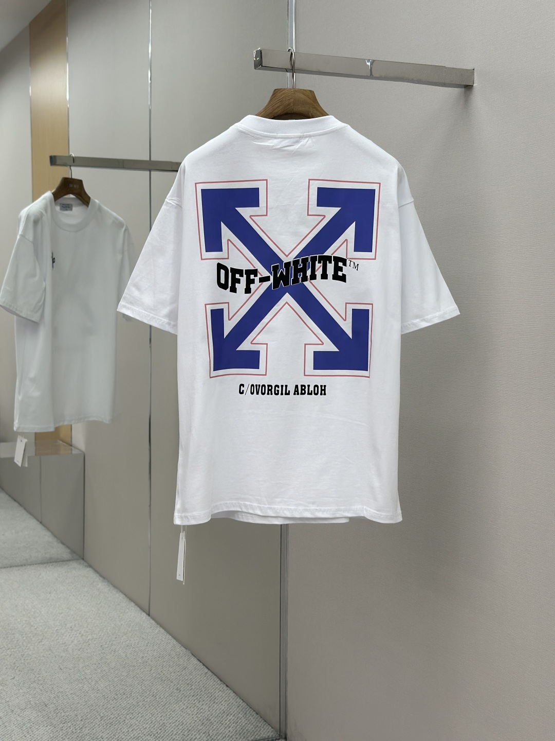 Off-White 25FW Series Oversized Short Sleeve T-Shirt - HD Digital Print 3 cmp i1754494679191 7646 0 1