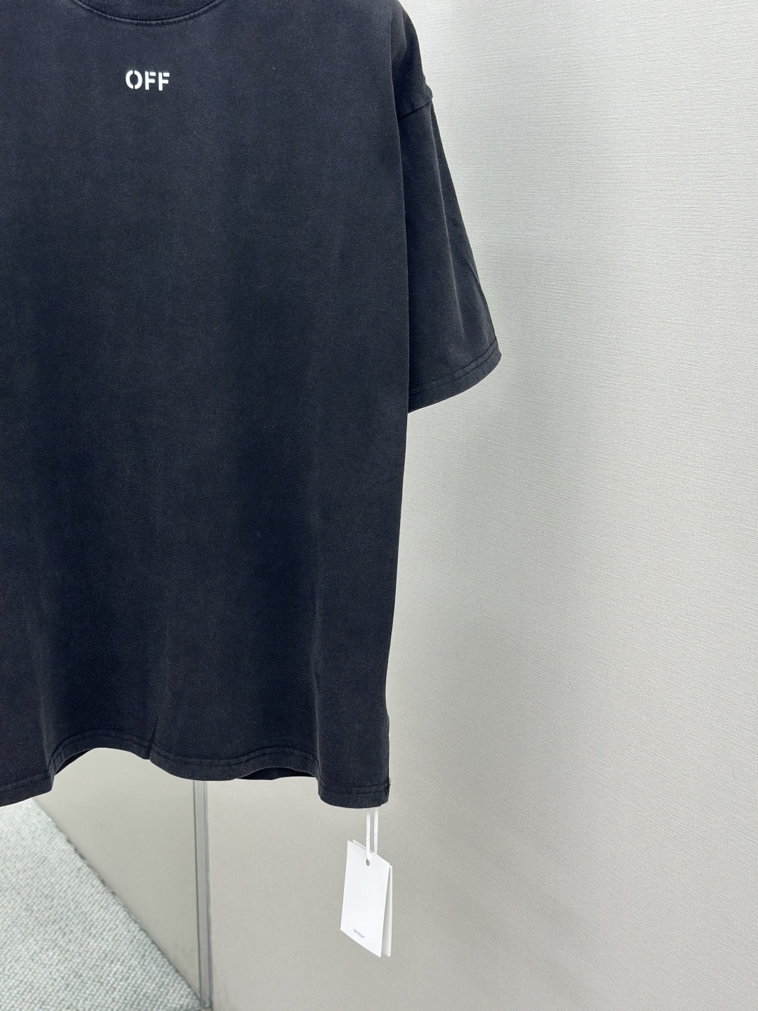 Off-White Oversized T-Shirt - Washed Grey, 260g Cotton, Digital Print 8 cmp i1754494855762 5958 0 6