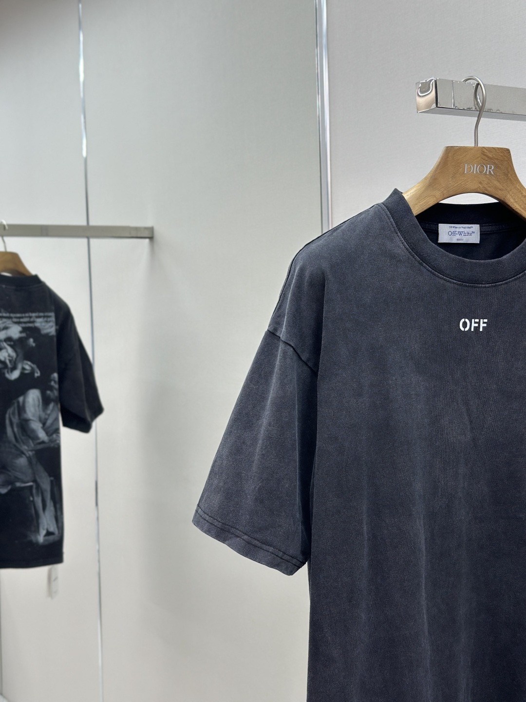 Off-White Oversized Short Sleeve T-Shirt - Washed Grey, 260g Pure Cotton 6 cmp i1754495148197 6781 0 4