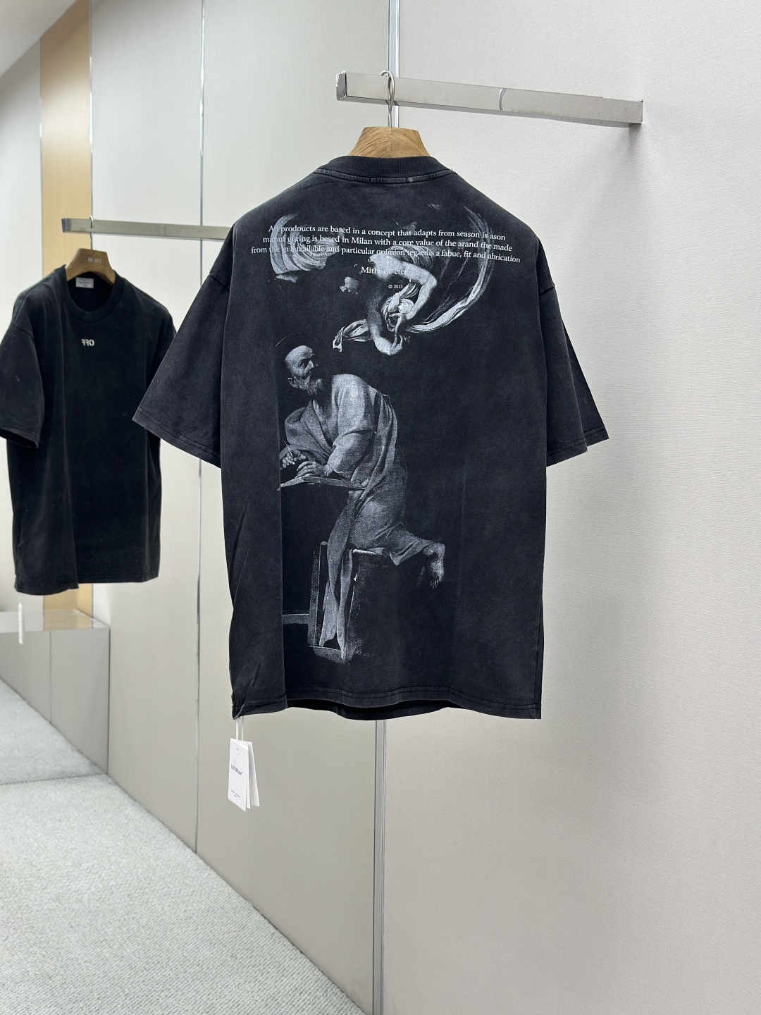Off-White Oversized Short Sleeve T-Shirt - Washed Grey, 260g Pure Cotton 3 cmp i1754495148586 4555 0 1