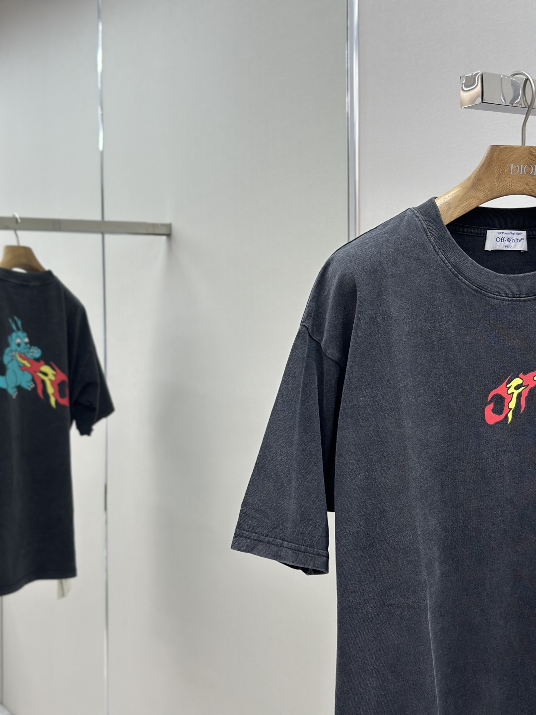Off-White Oversized T-Shirt - Washed Grey, 260g Pure Cotton, Digital Print 6 cmp i1754495169985 9159 0 4