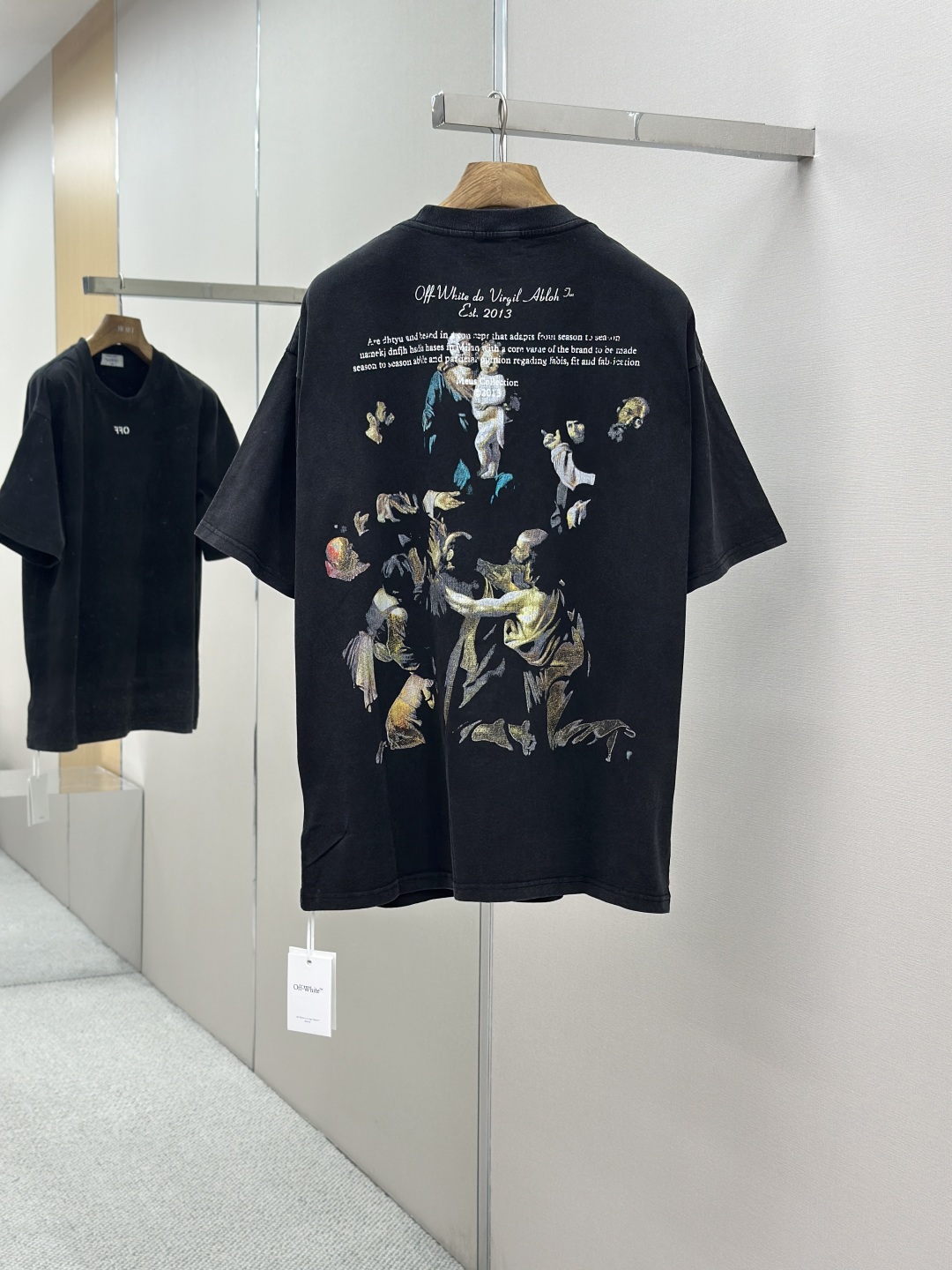 Off-White Oversized T-Shirt - Washed Grey, 260g Cotton, Digital Print 3 cmp i1754495309442 2812 0 6