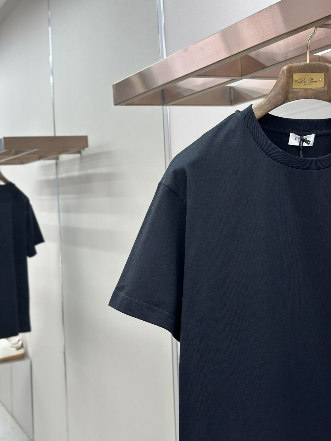 Celine CELINE 2026早春新款刺绣标识logo短袖