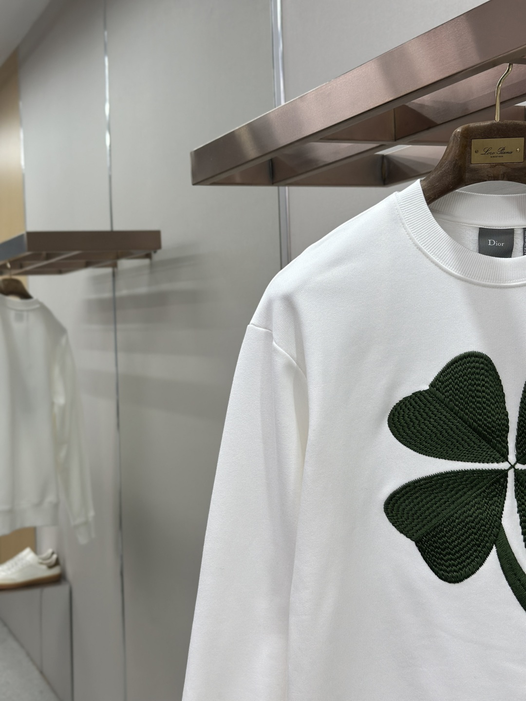 Dior Dior 四叶草圆领卫衣