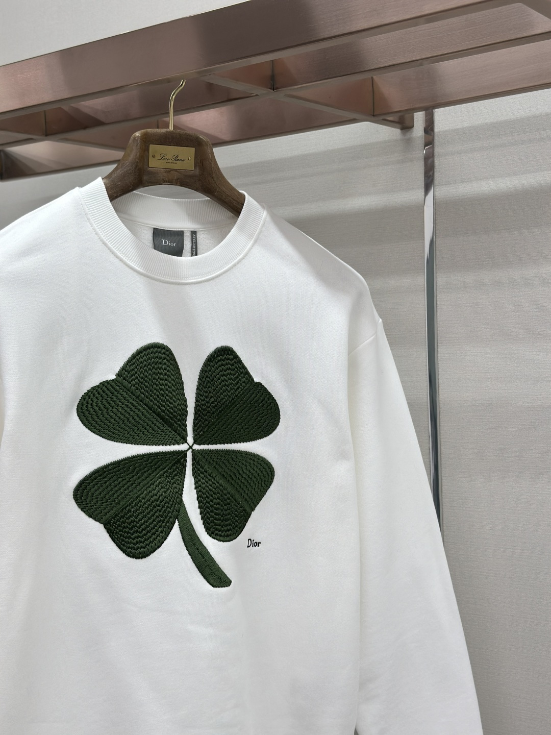 Dior Dior 四叶草圆领卫衣