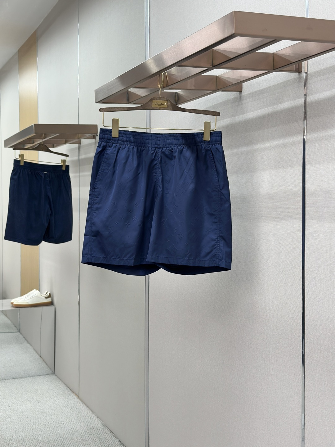 Louis Vuitton LOUIS VUITTON 暗纹老花松紧沙滩短裤