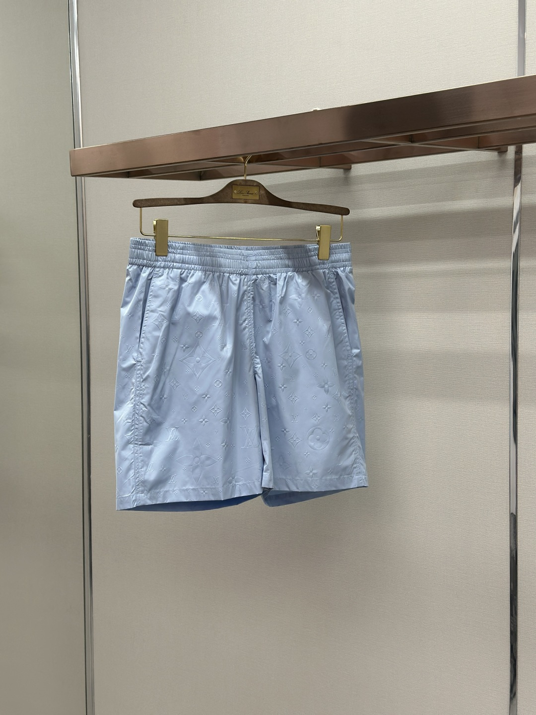 Louis Vuitton LOUIS VUITTON 暗纹老花松紧沙滩短裤