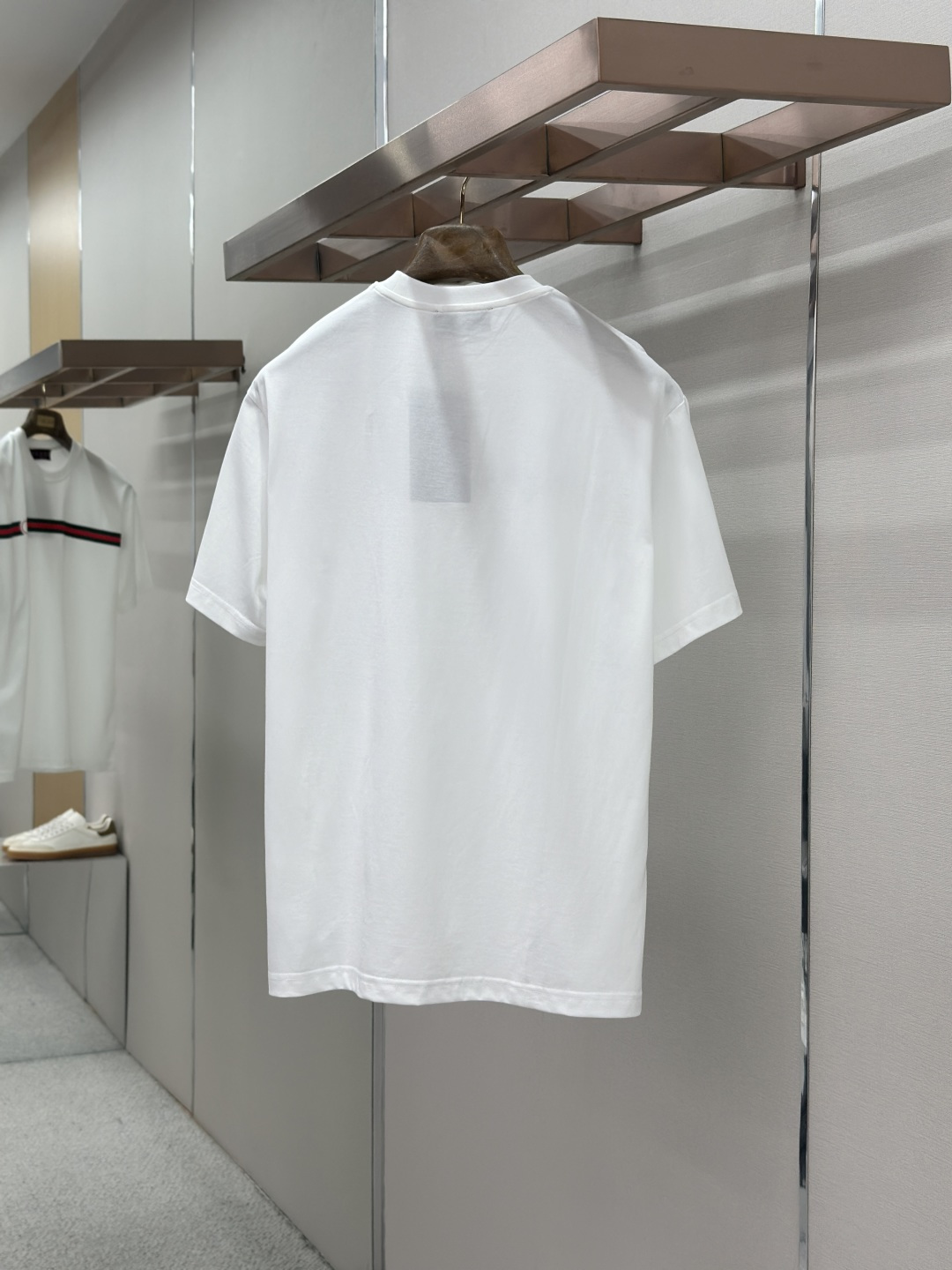 Gucci Gucci 织带锁扣圆领短袖