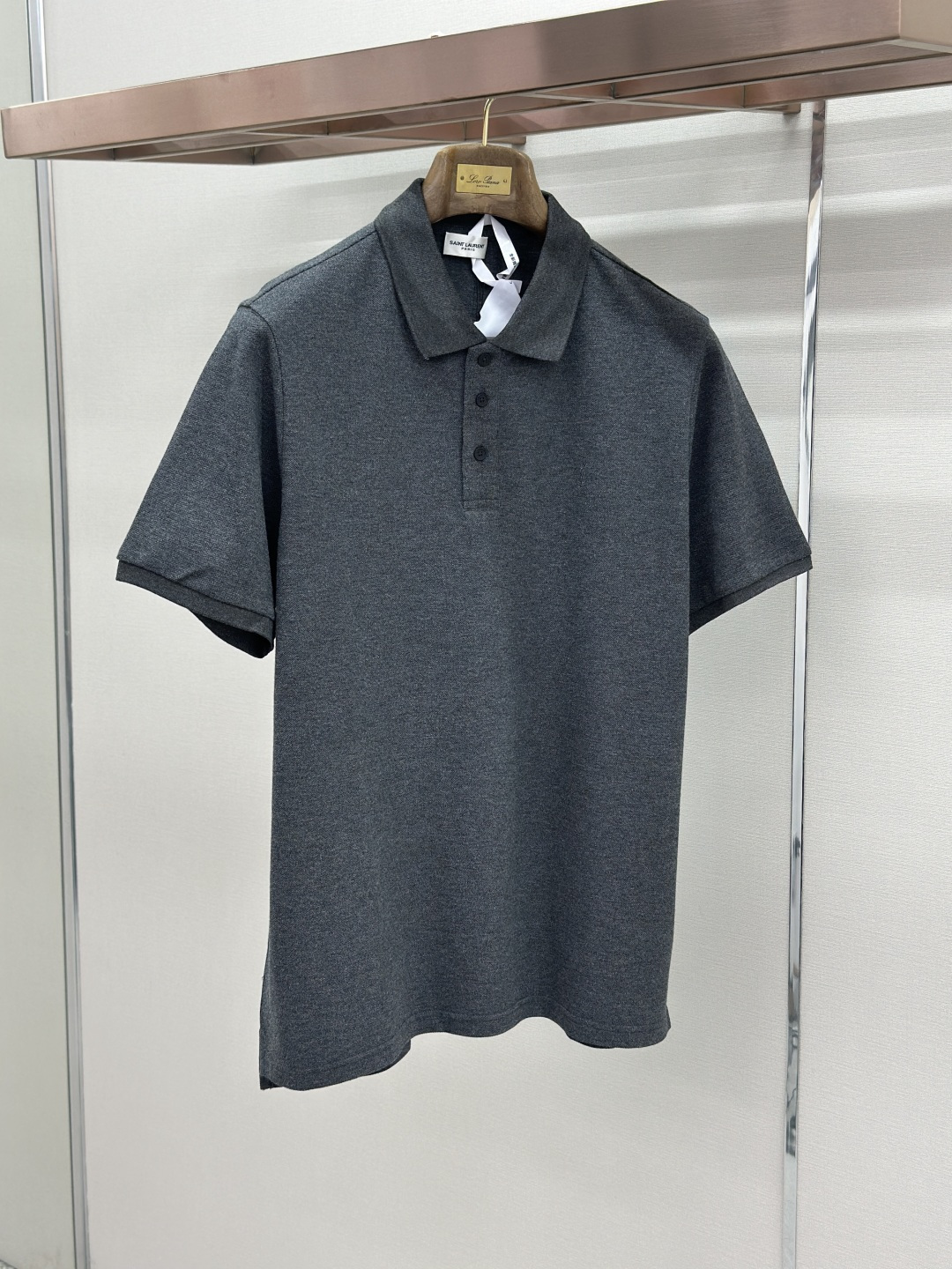 Saint Laurent SaintLaurent 标识刺绣POLO衫