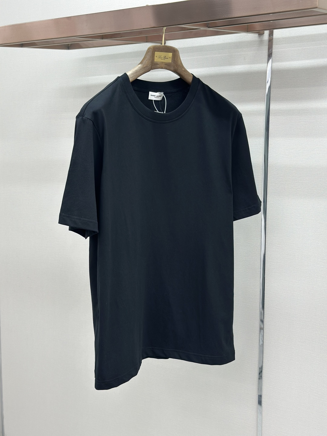 Saint Laurent Saint Laurent 标识刺绣短袖