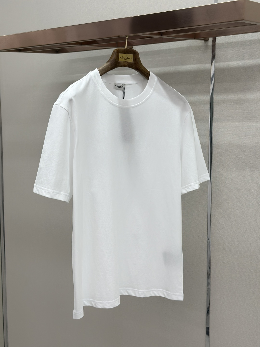 Saint Laurent Saint Laurent 标识刺绣短袖