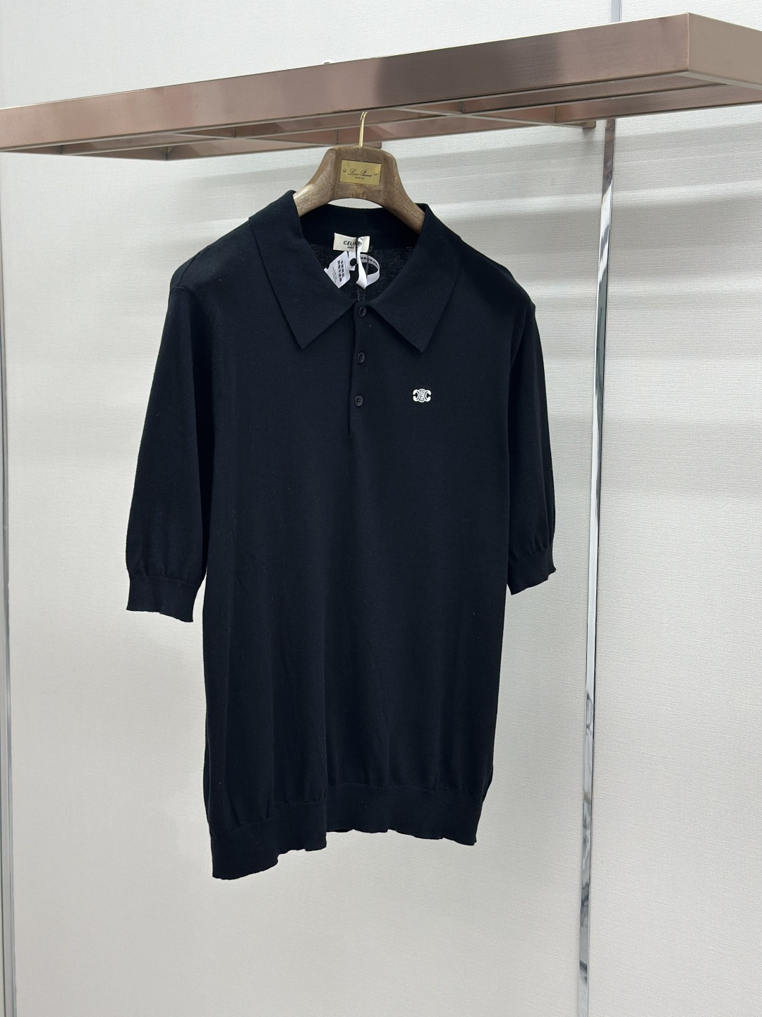 Celine CELINE赛琳刺绣短袖POLO