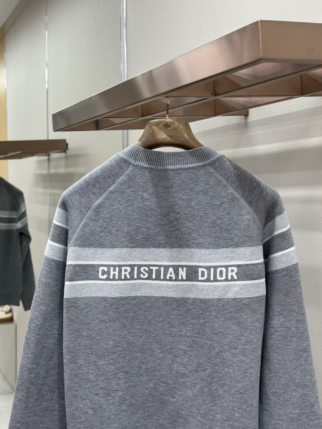 Dior DIOR 双面穿羊绒圆领毛衣